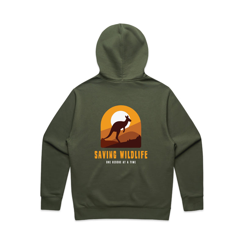 Saving Wildlife - Unisex Relaxed/Oversized Hoodie