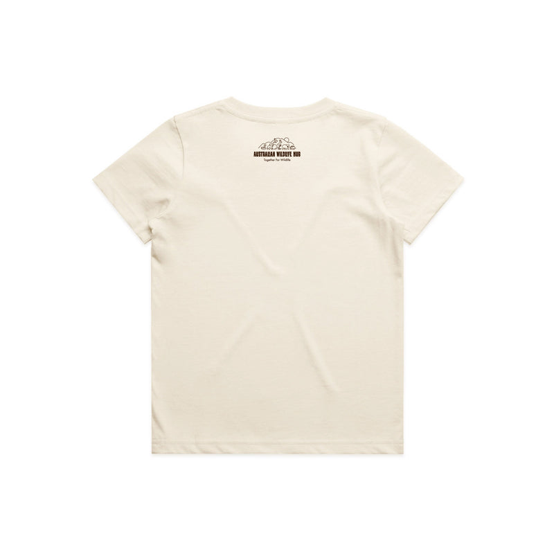 WOMBATS MAKE ME HAPPY - Kids/Youth Tee Australian Wildlife Hub