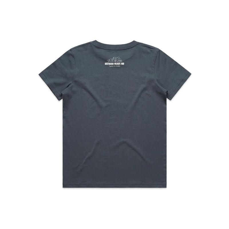 WOMBATS MAKE ME HAPPY - Kids/Youth Tee Australian Wildlife Hub