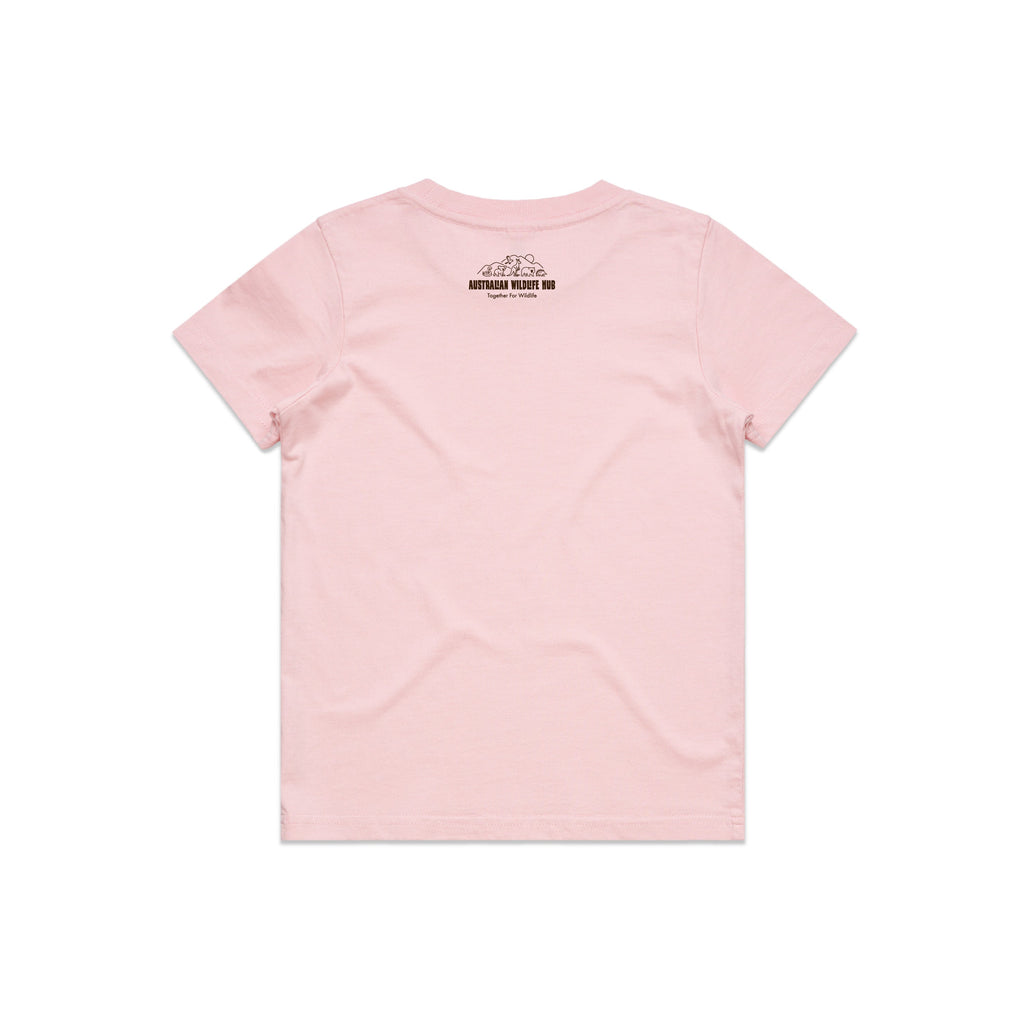 WOMBATS MAKE ME HAPPY - Kids/Youth Tee Australian Wildlife Hub