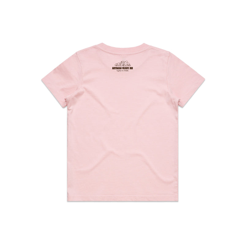 WOMBATS MAKE ME HAPPY - Kids/Youth Tee Australian Wildlife Hub