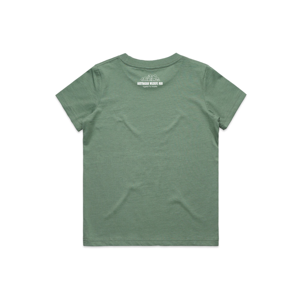 WOMBATS MAKE ME HAPPY - Kids/Youth Tee Australian Wildlife Hub