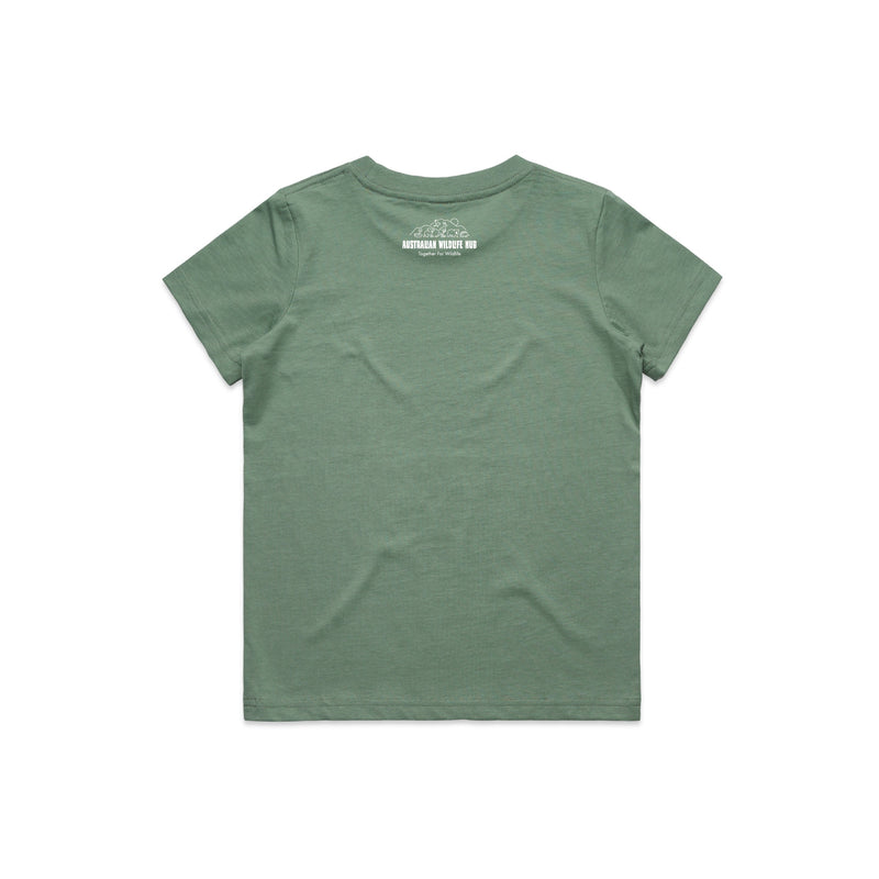 WOMBATS MAKE ME HAPPY - Kids/Youth Tee Australian Wildlife Hub