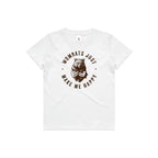 WOMBATS MAKE ME HAPPY - Kids/Youth Tee Australian Wildlife Hub