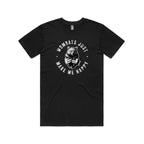 WOMBATS MAKE ME HAPPY - Mens Tee Australian Wildlife Hub