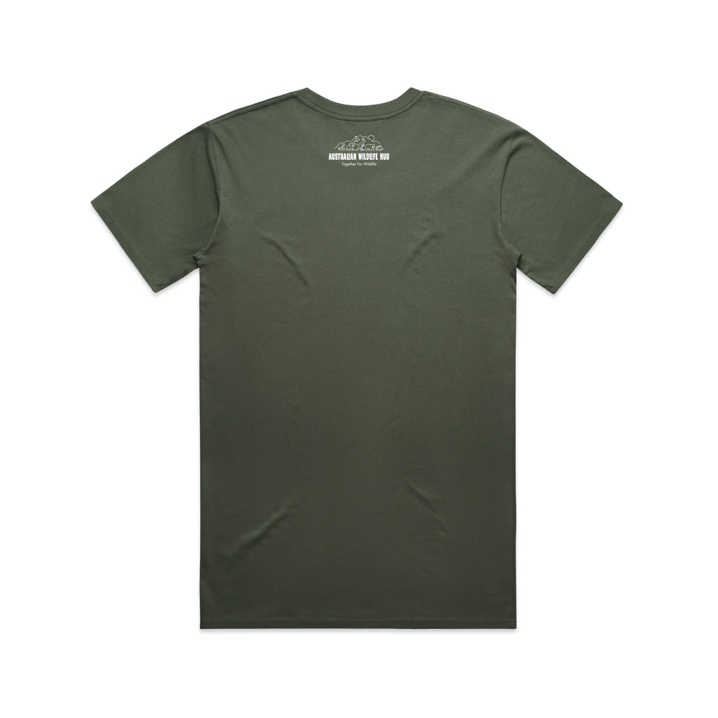 WOMBATS MAKE ME HAPPY - Mens Tee Australian Wildlife Hub