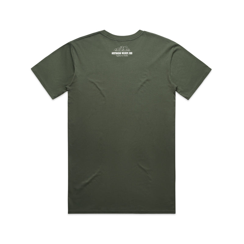 WOMBATS MAKE ME HAPPY - Mens Tee Australian Wildlife Hub