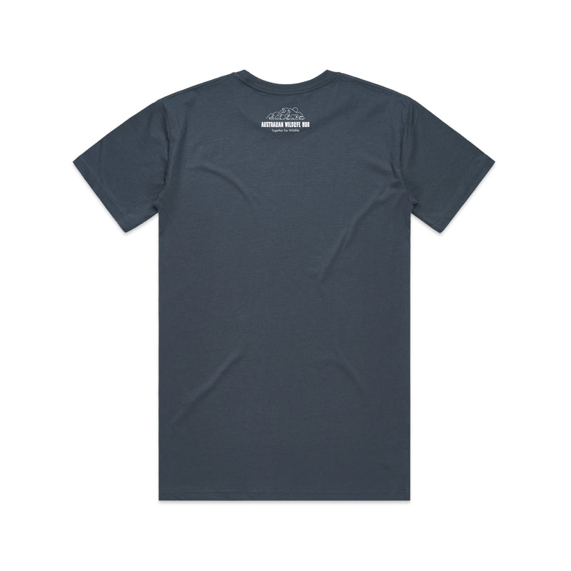 WOMBATS MAKE ME HAPPY - Mens Tee Australian Wildlife Hub