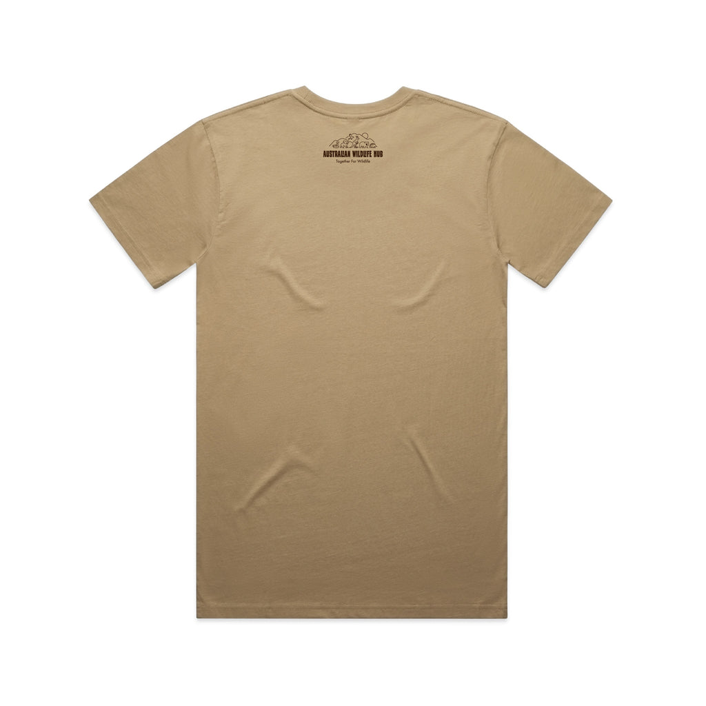 WOMBATS MAKE ME HAPPY - Mens Tee Australian Wildlife Hub