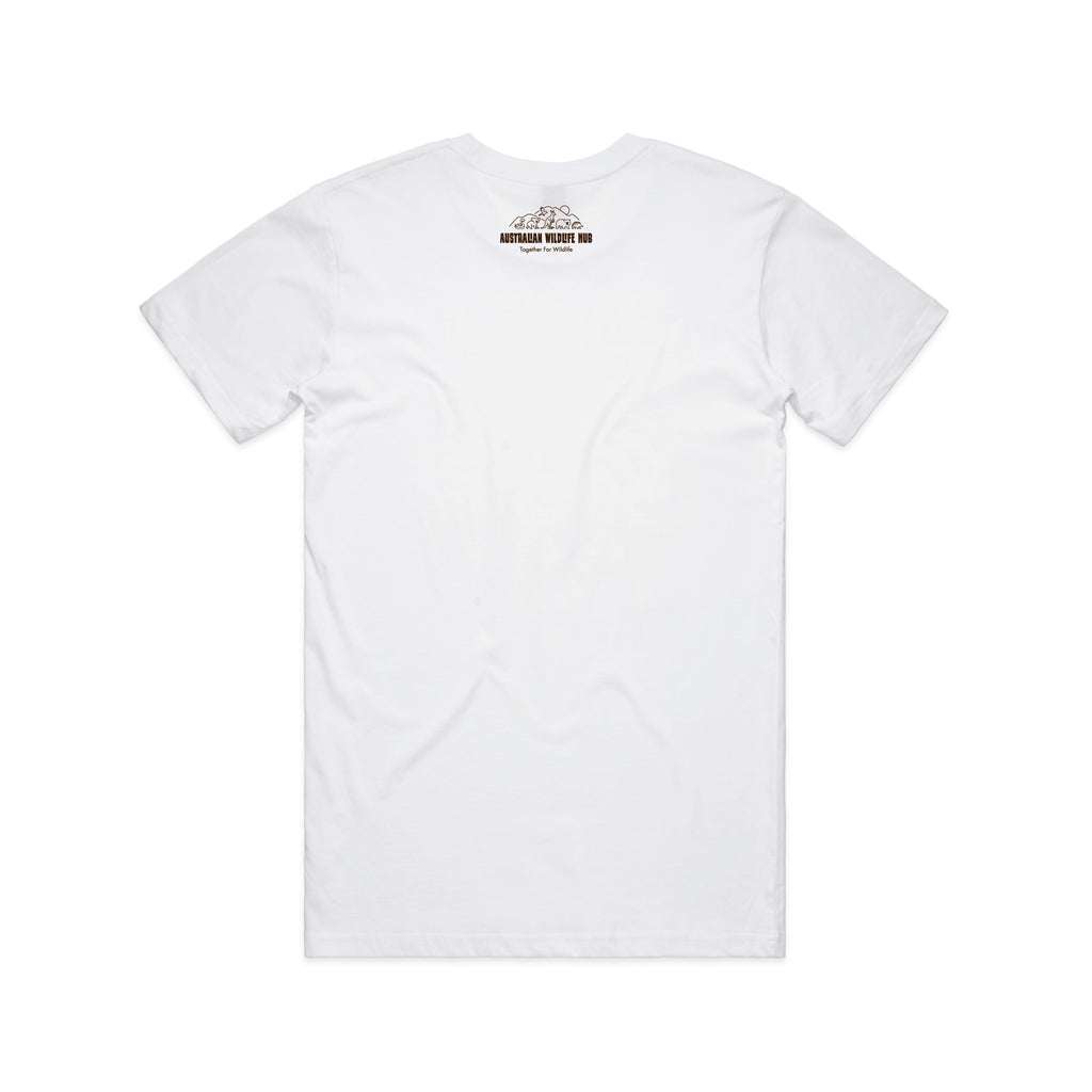 WOMBATS MAKE ME HAPPY - Mens Tee Australian Wildlife Hub