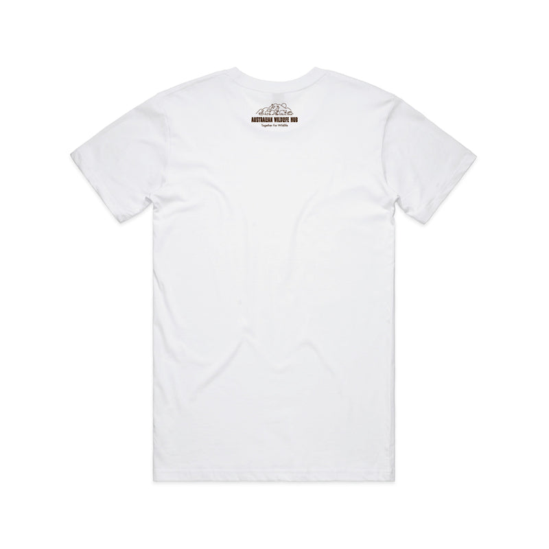 WOMBATS MAKE ME HAPPY - Mens Tee Australian Wildlife Hub