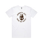 WOMBATS MAKE ME HAPPY - Mens Tee Australian Wildlife Hub