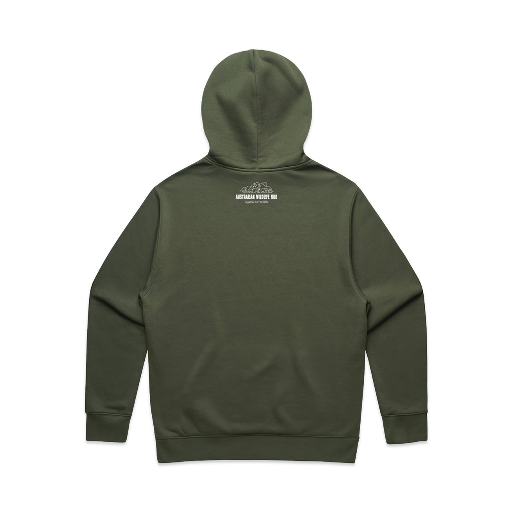 WOMBATS MAKE ME HAPPY - Unisex Hoodie Australian Wildlife Hub