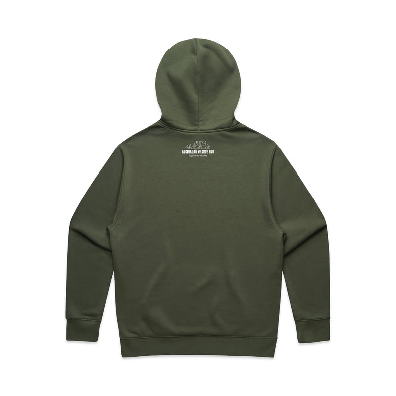 WOMBATS MAKE ME HAPPY - Unisex Hoodie Australian Wildlife Hub