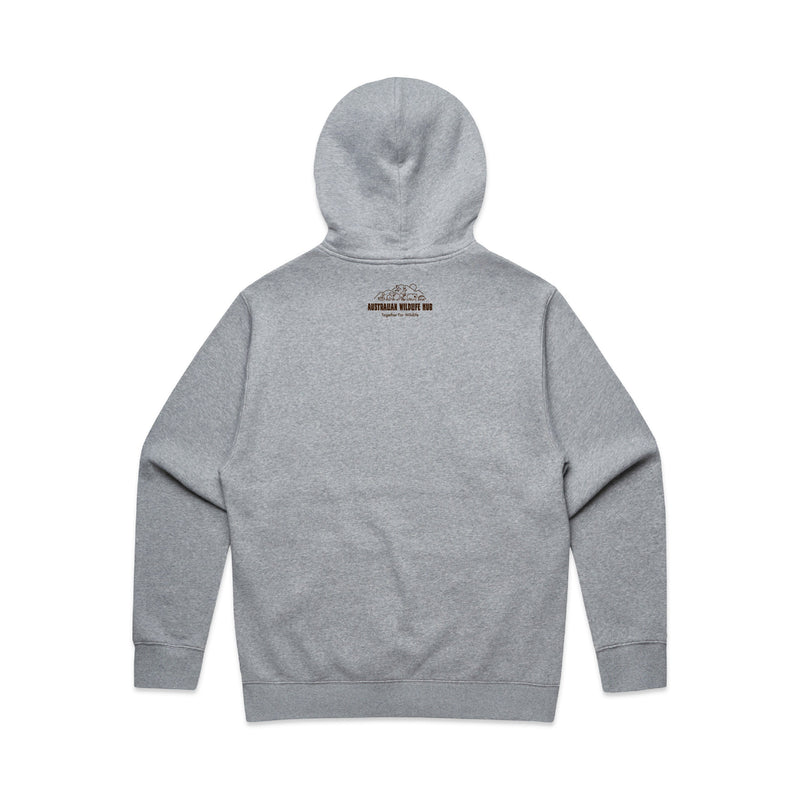 WOMBATS MAKE ME HAPPY - Unisex Hoodie Australian Wildlife Hub