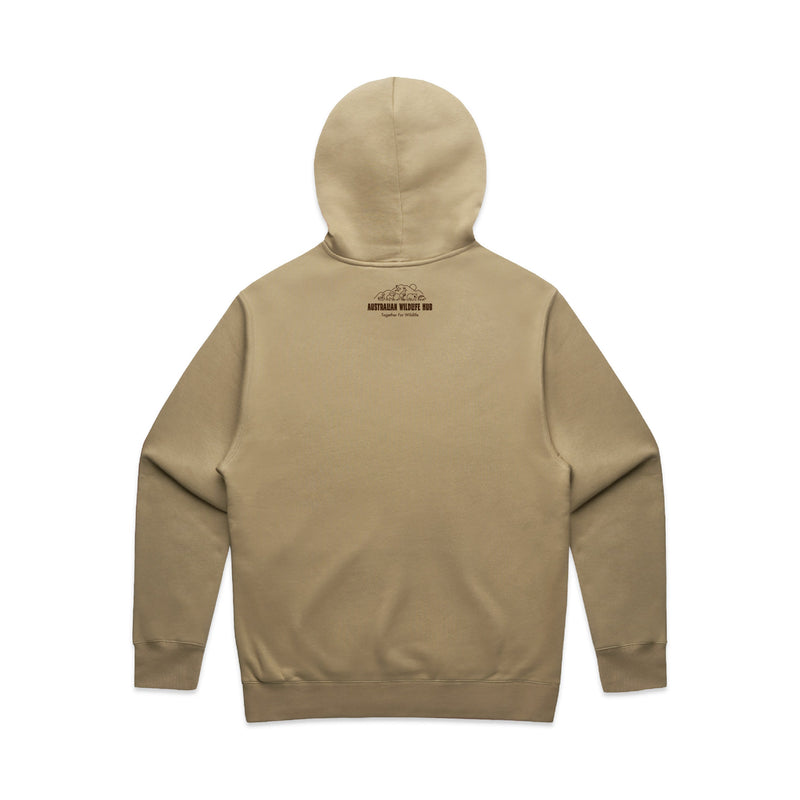 WOMBATS MAKE ME HAPPY - Unisex Hoodie Australian Wildlife Hub