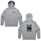 Wombat Stencil Art Oversized Hoodie - Unisex Australian Wildlife Hub