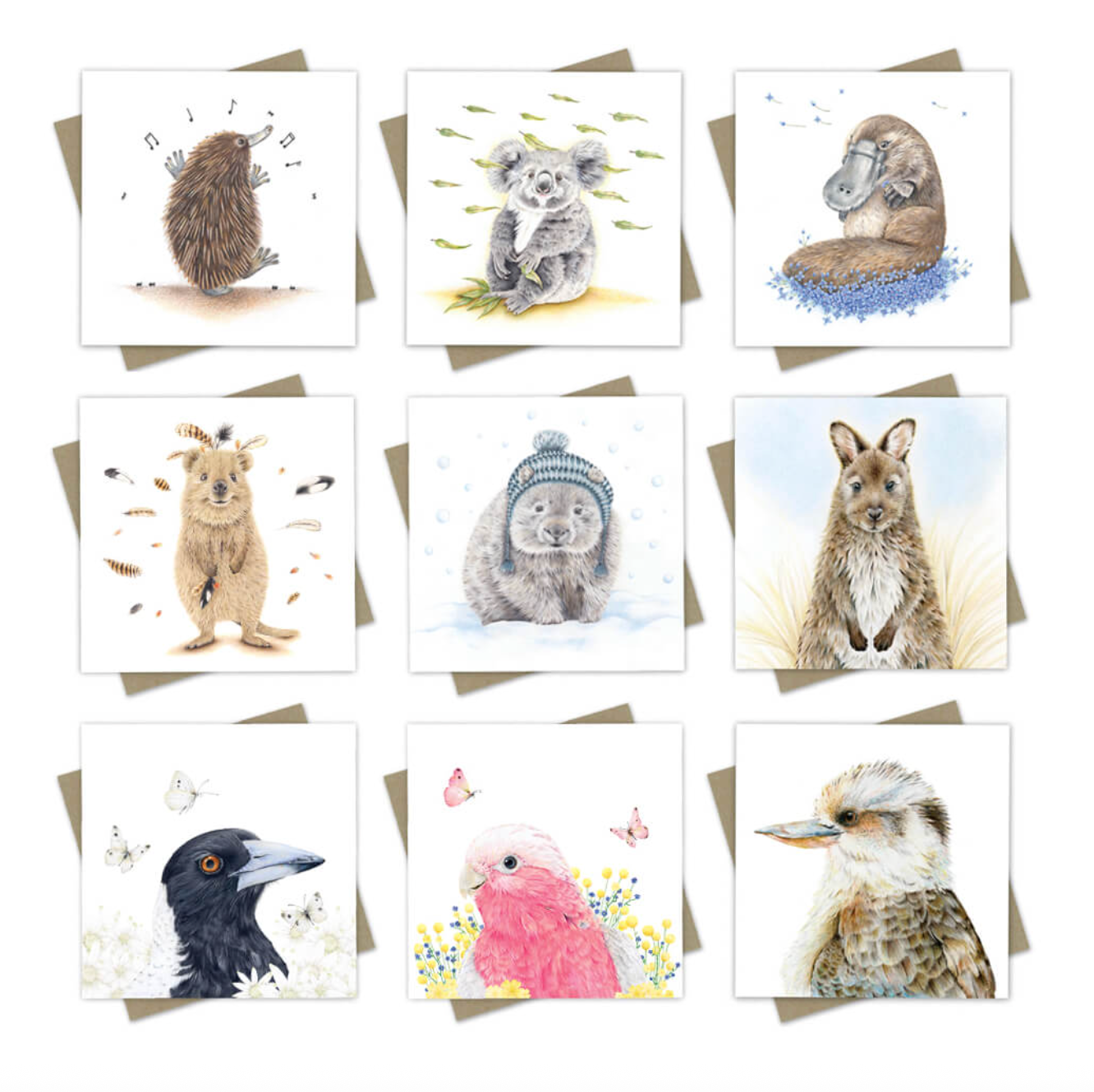Aussie Gift Cards MIX - Mini Greeting Cards