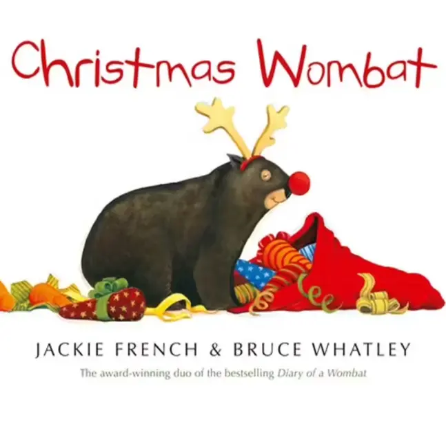 Christmas Wombat Australian Wildlife Hub